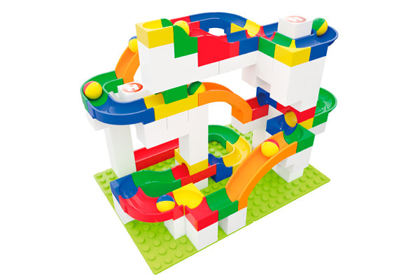 Breid de knikkerbaan uit