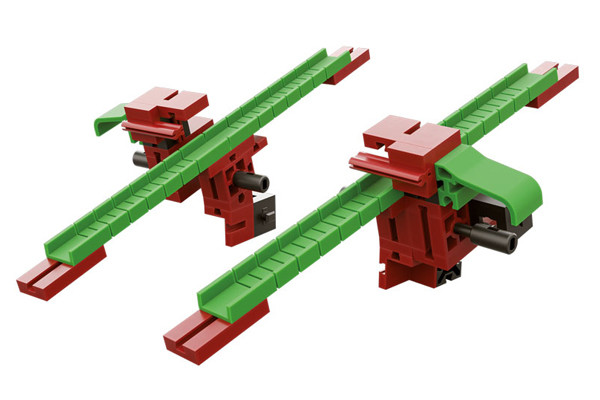 Breng nog meer actie in de kogelbaan met deze uitbreidingsset.