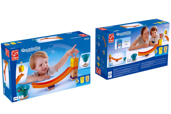 Verpakt in een herkenbare verpakking.