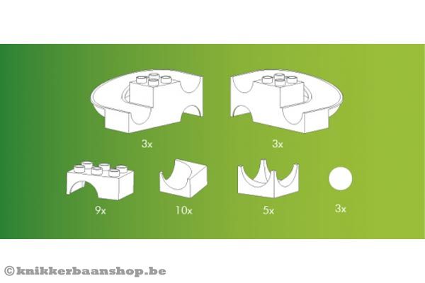 Set bestaat uit 33 onderdelen.