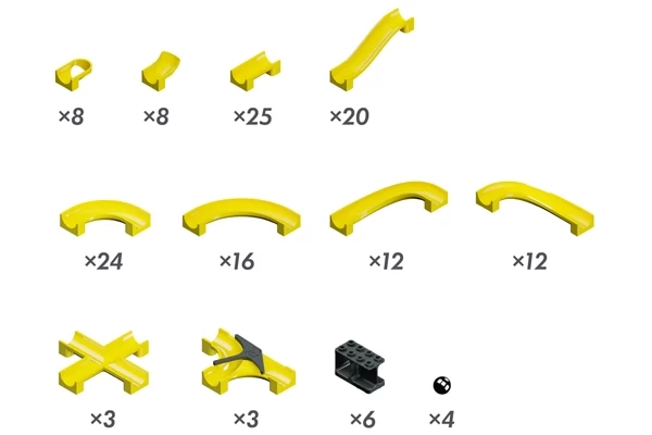 De inhoud van de verpakking
