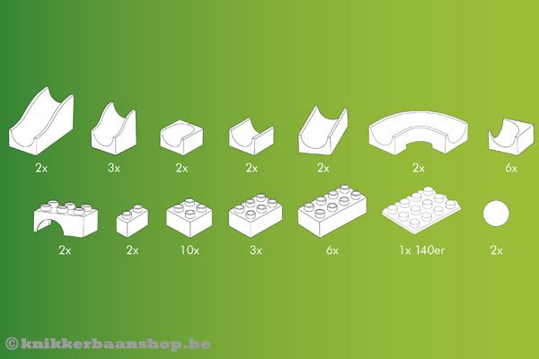 Inhoud van de Hubelino set.