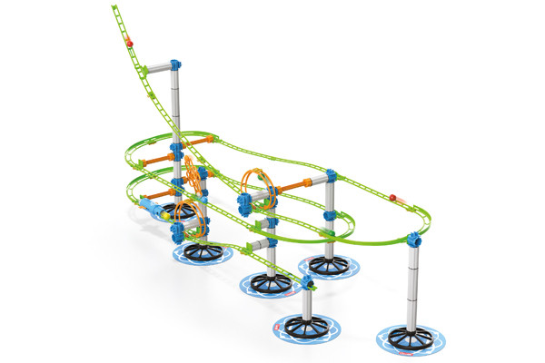 Bijna 6 meter lange baan.