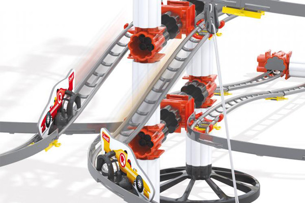 Een 10 meter lange baan.