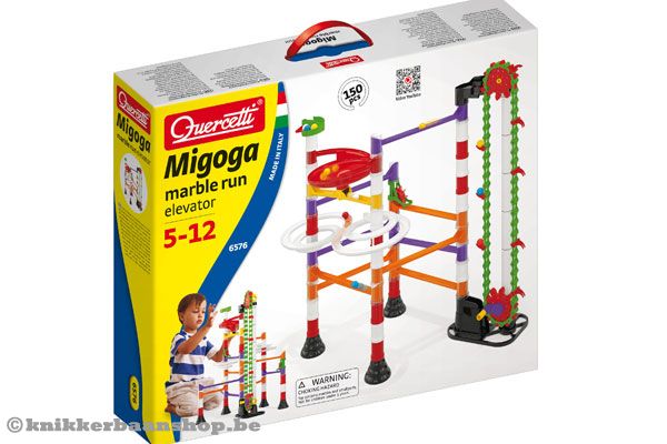 Quercetti knikkerbaan in luxe verpakking.