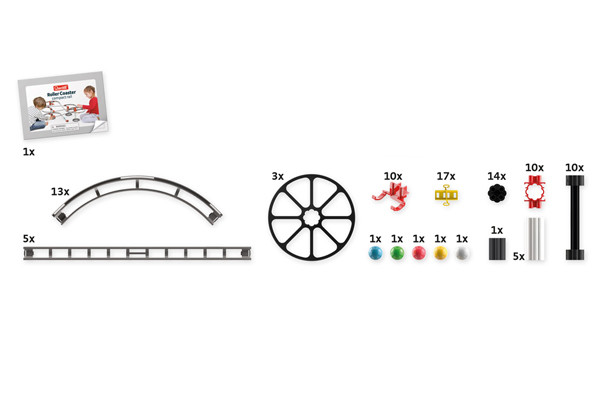 Complete set inclusief accessoires.