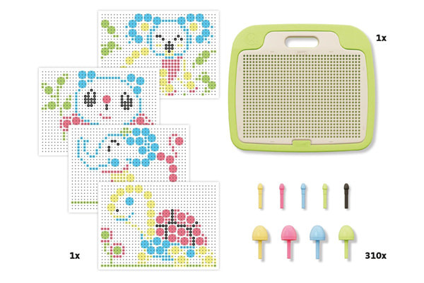 De inhoud van de set