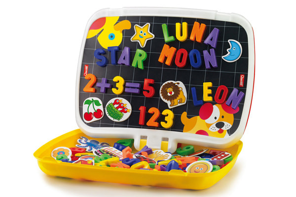 Combi ABC/123 magneetbord van Quercetti