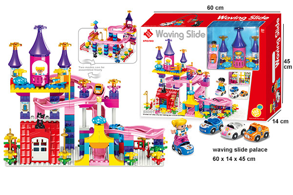 Waving slide Palace 162 delen