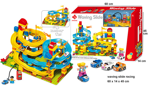 Waving slide Racing 195 delen